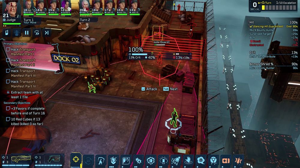 Screenshots from Cyber Knights: Flashpoint, XCOM-like cyberpunk mercenaries RPG.