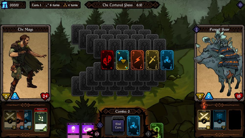 Grey Alien's strategic RPG card battler, Ancient Enemy.