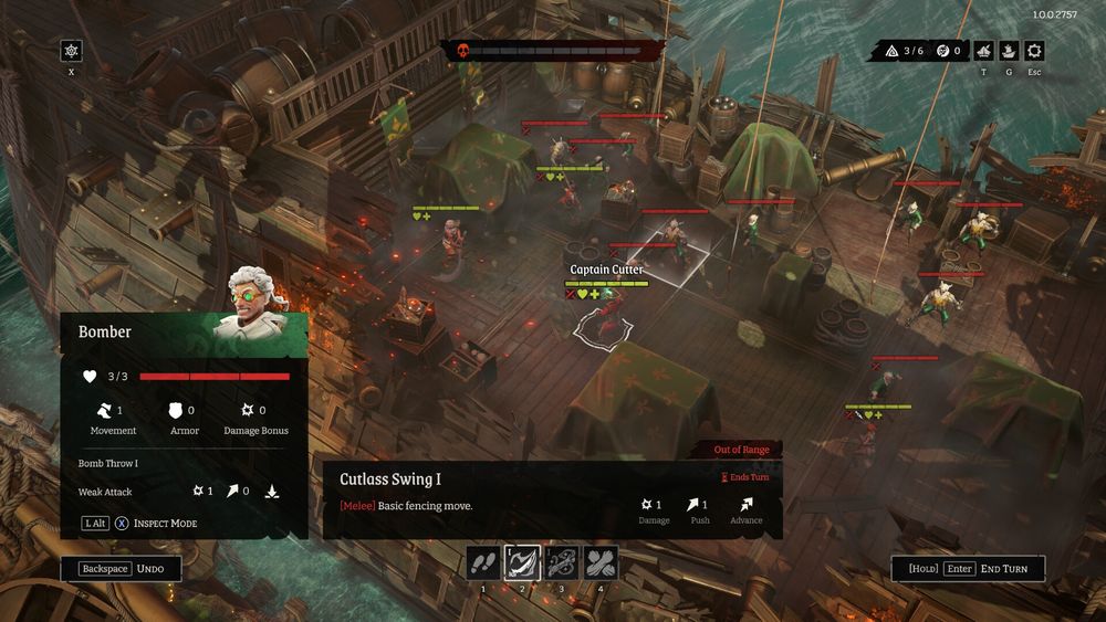 Rogue Waters, Ice Code's pirate tactical turn-based roguelite.