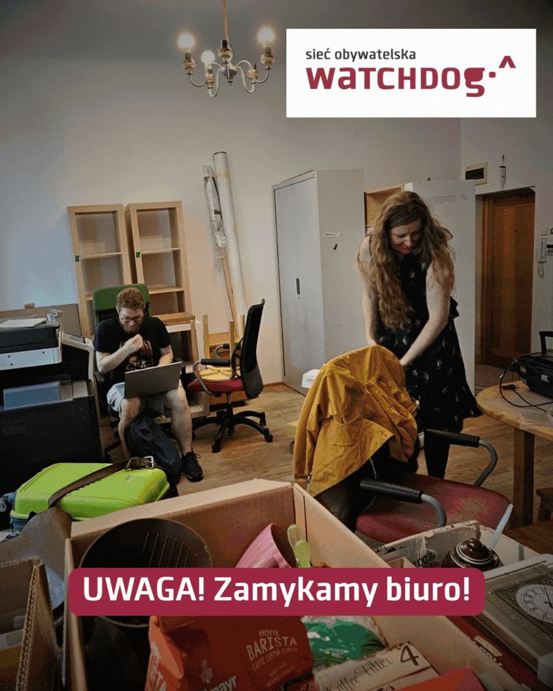 Migawka zdjęć ze starego i nowego biura. Dużo kartonów, dużo ludzi. :)