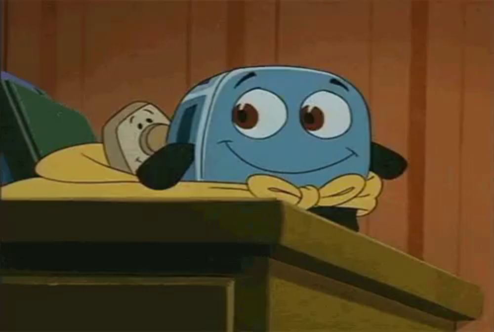 Brave Little Toaster Trying To Fly - Brave GIF