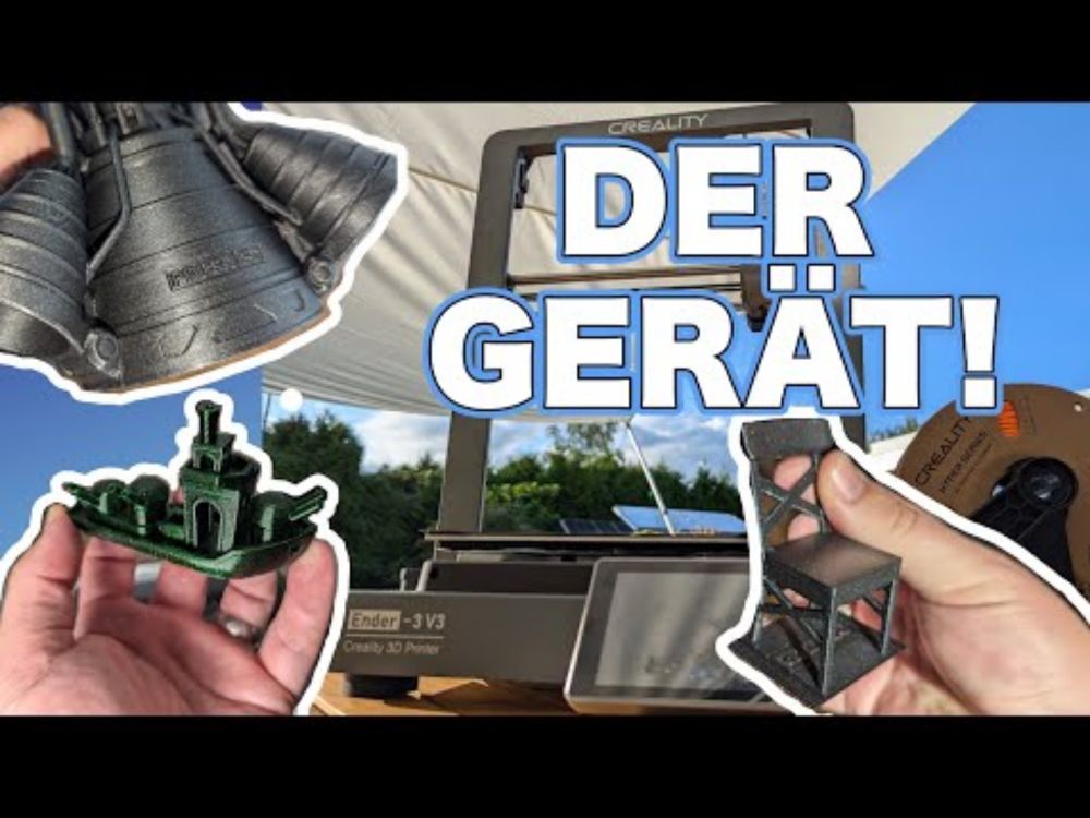 Meine Vorstellung des Creality Ender 3 V3 + 🎁 🍀