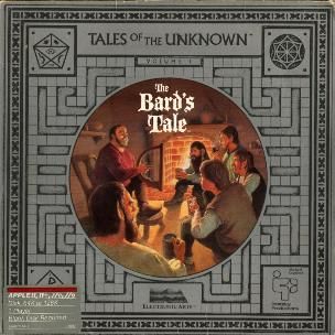 A screenshot of the original Bard's Tale video game