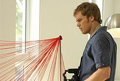 dexter morgan doing his job