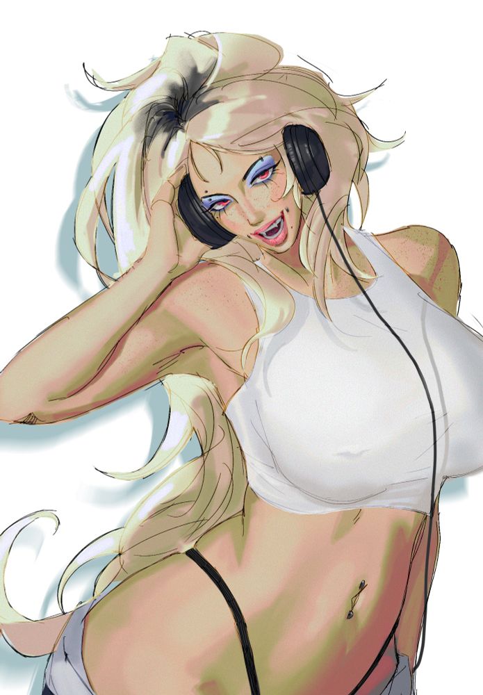 #art #oc #hex #sk8r hex 