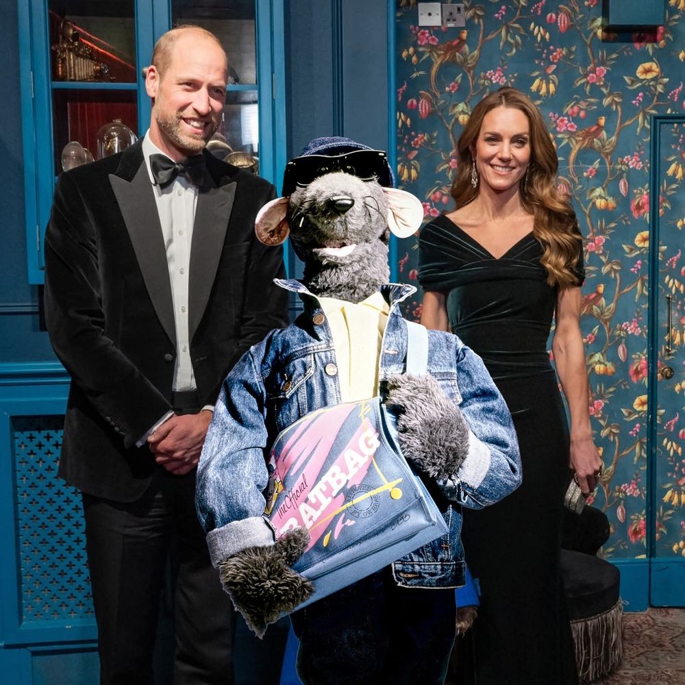 Roland Rat Superstar meeting a couple of randoms.