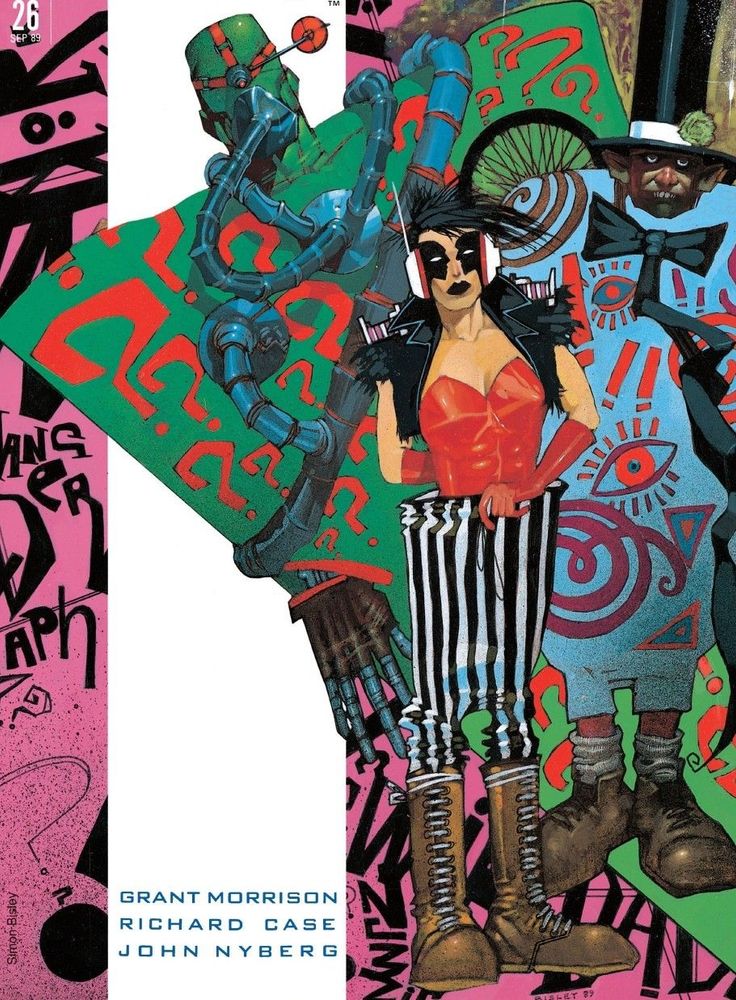 Simon Bisley's cover for Doom Patrol -DC Comics