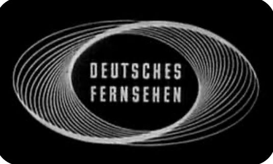 Ein Logo einer Fernsehanstalt von früher aus den fünfziger Jahren