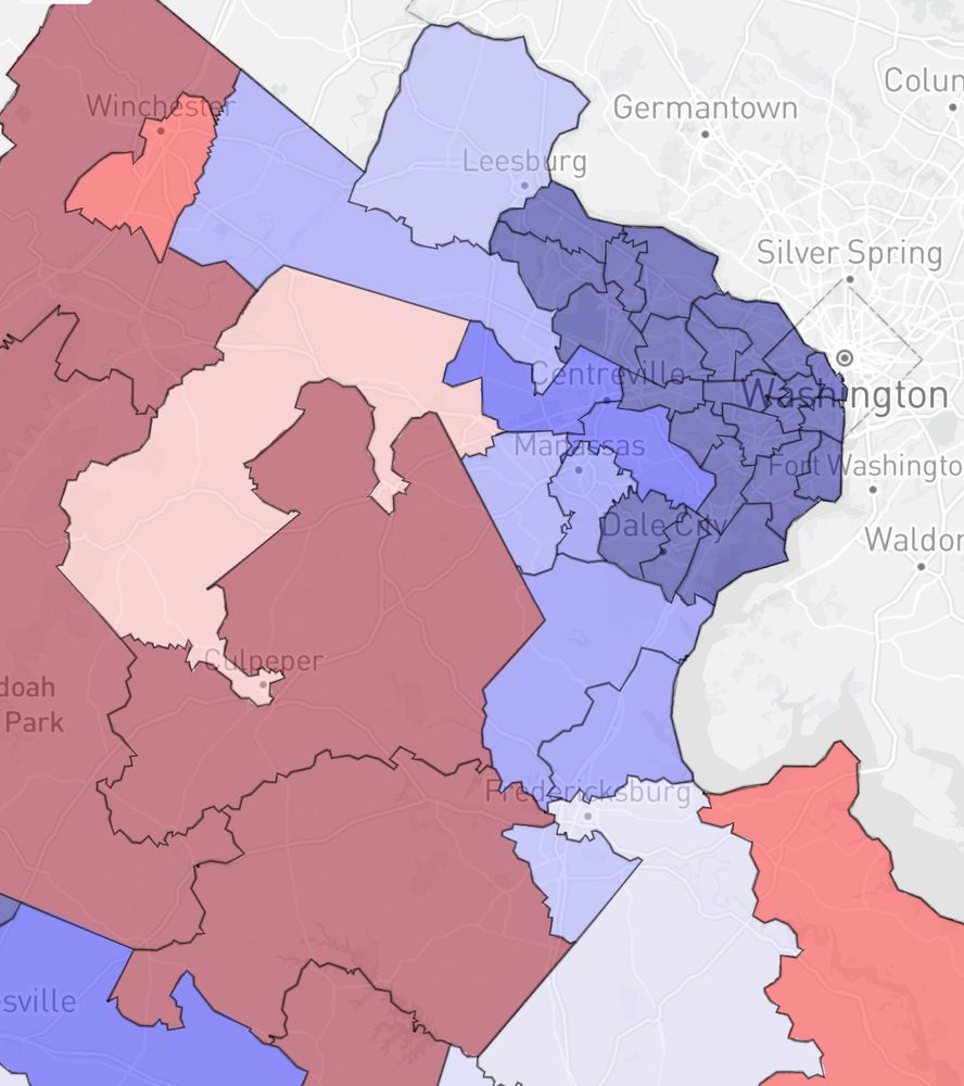 Northern Virginia closeup