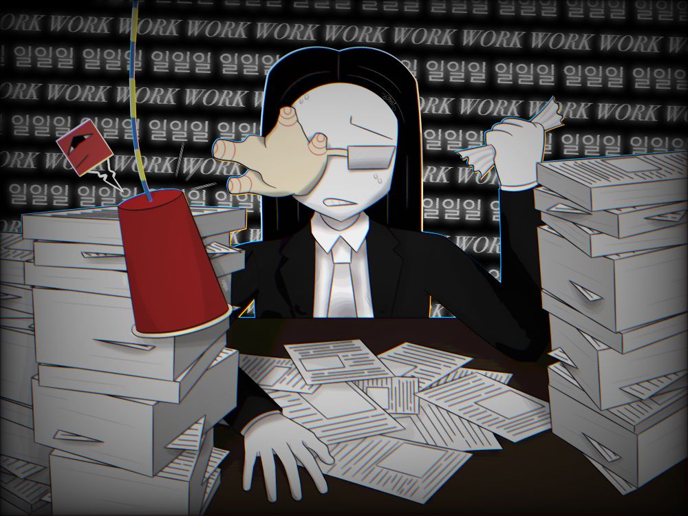 character is coral glasses from ena: dream bbq