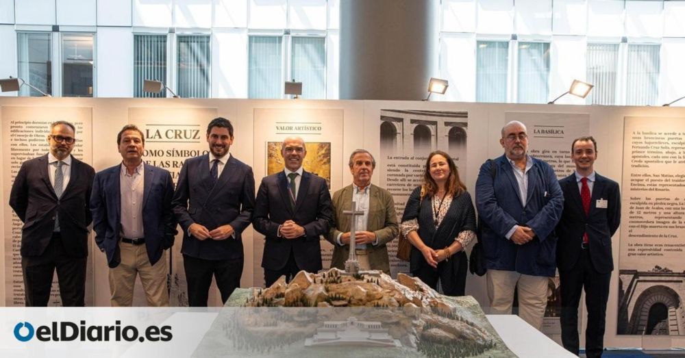IU pide al Gobierno que exija al Parlamento Europeo paralizar la exposición de Vox sobre el Valle de los Caídos