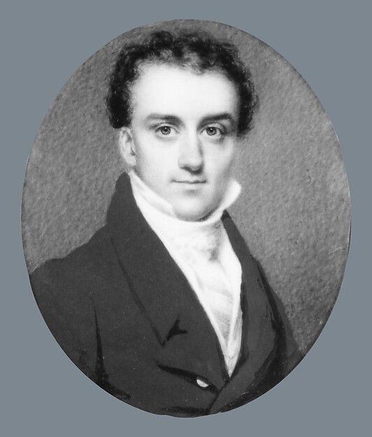 Portrait of a Gentleman (ca. 1825) by Nathaniel Rogers.