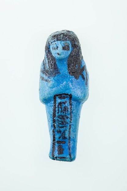 Worker Shabti of Nauny (ca. 1050 B.C.) by unknown.