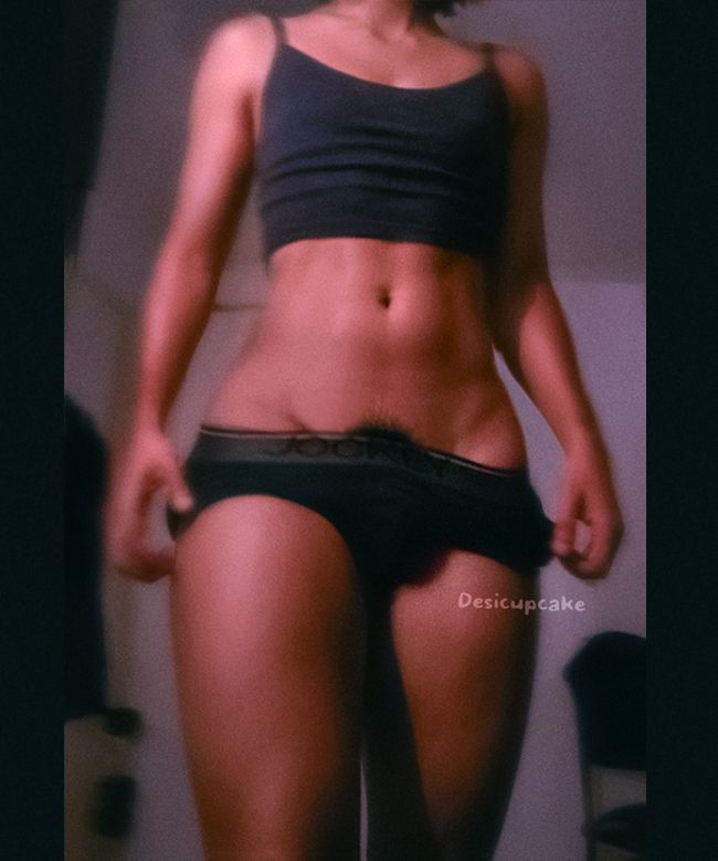 Indian femboy post workout