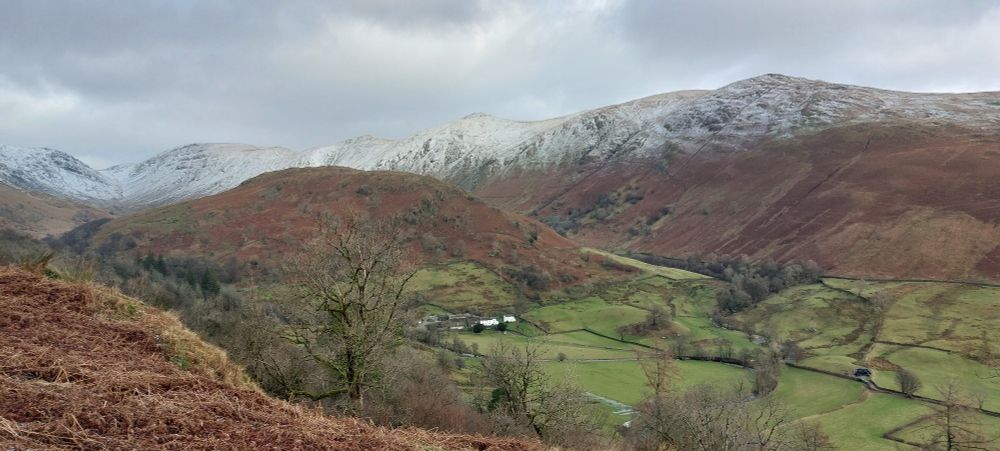 Troutbeck Head, the Lake District. 