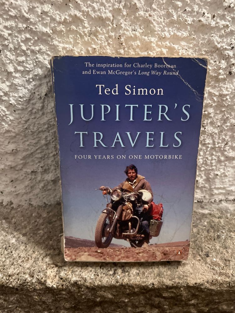 Book cover of Ted Simon’s Jupiter’s Travels 