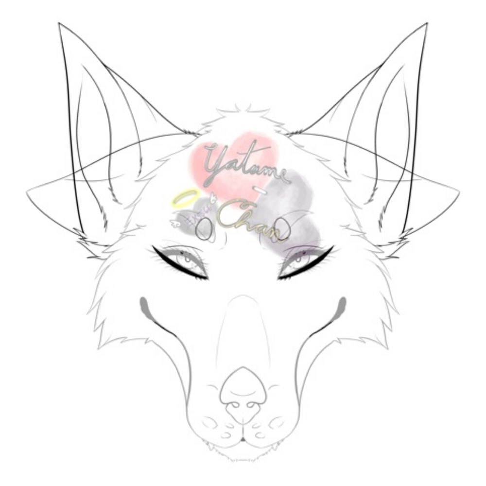 Canine M/F Headshot Base PSD file - YatameChan's Ko-fi Shop