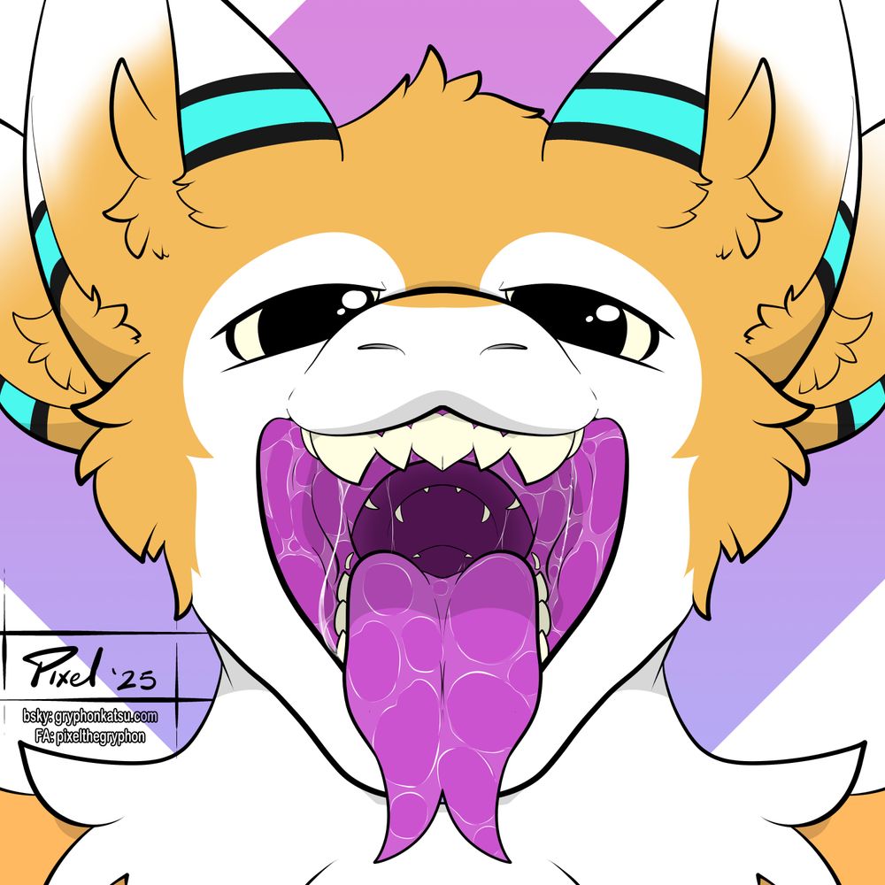 mawshot of the avali, without the mouse