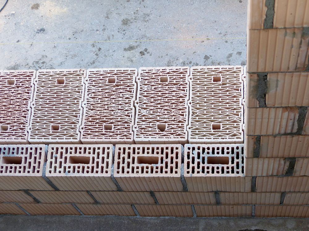 Picture of insulation bricks
