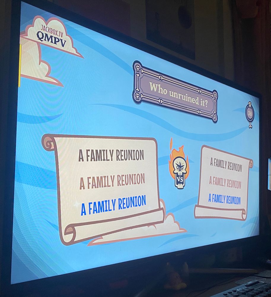 A family reunion, ruined, then made better