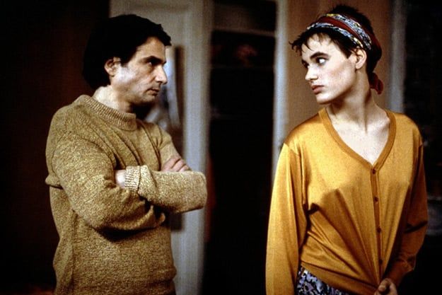 Jean-Pierre Léaud and Judith Godrèche in Olivier Assayas’s PARIS AWAKENS (1991)