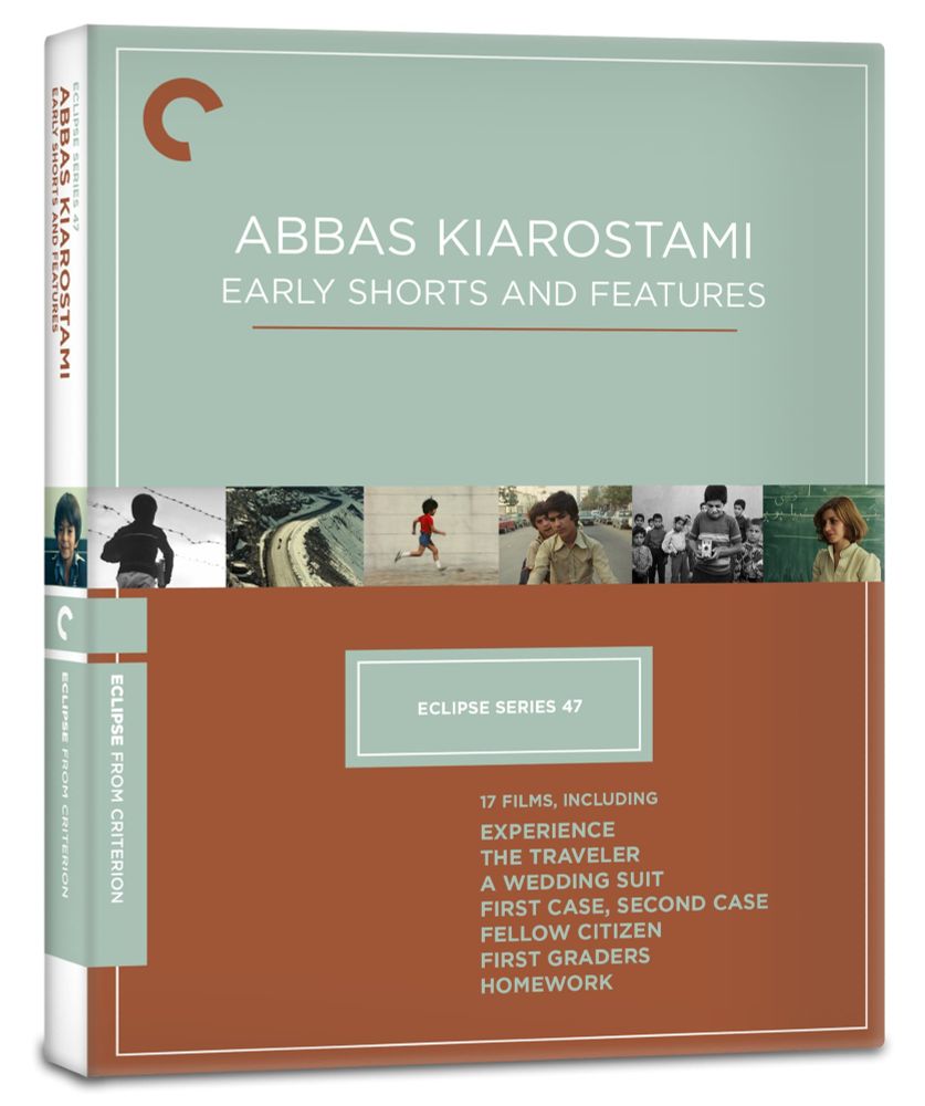 The cover for “Abbas Kiarostami: Early Shorts and Features,” #47 in the Eclipse Series, a box set of 17 films to be released in November.