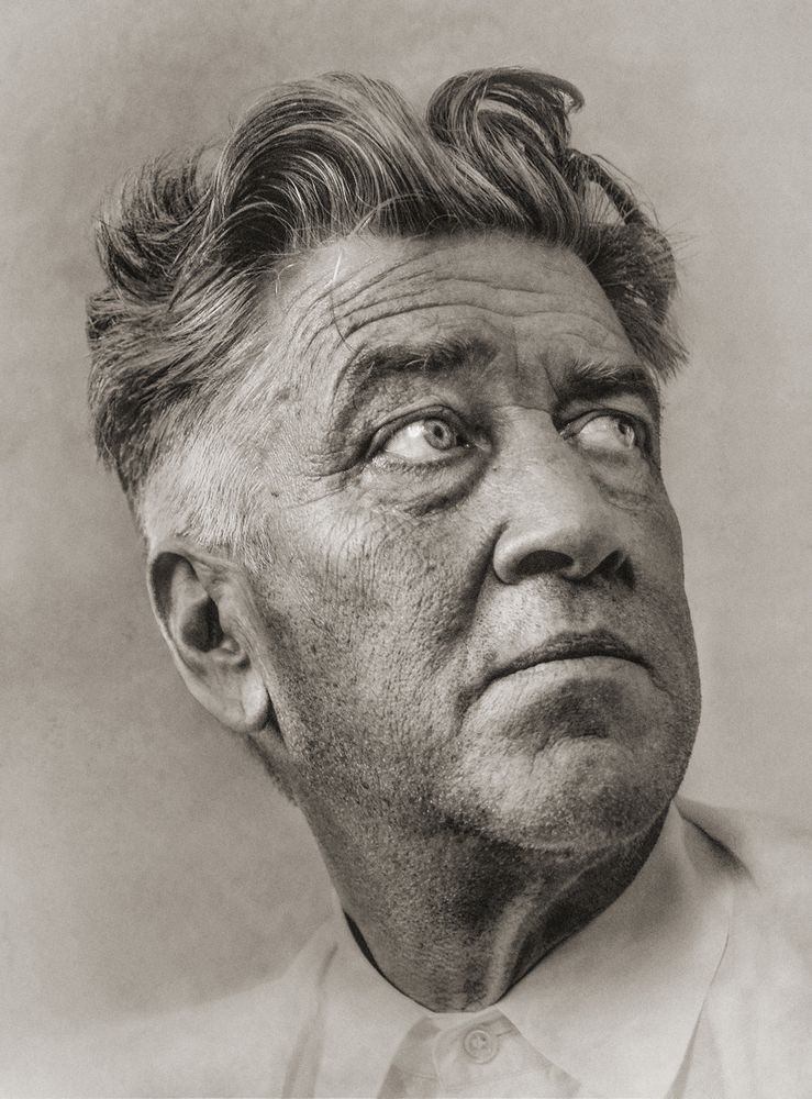 Portrait of David Lynch by Krijn van Noordwijk