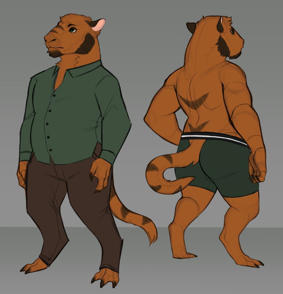 My OC Bibbly, illustrated by SugarDog. I like to commission artists to see how they would depict Bibbly in their own way. 