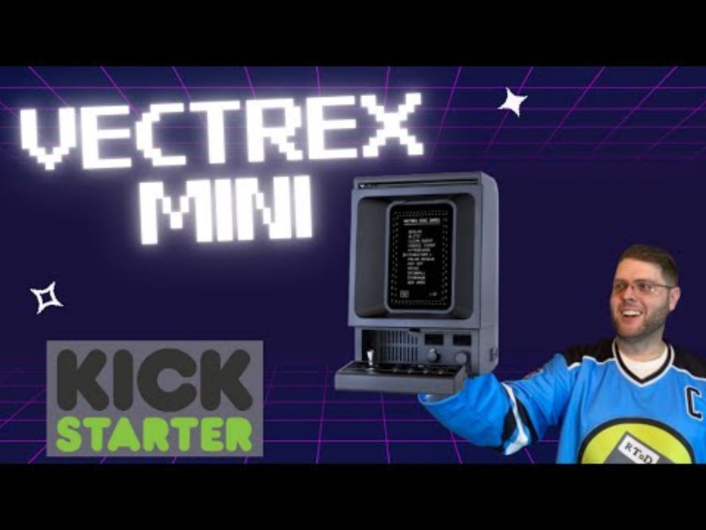 Vectrex Mini by David "Flynn" Oghia Kickstarter