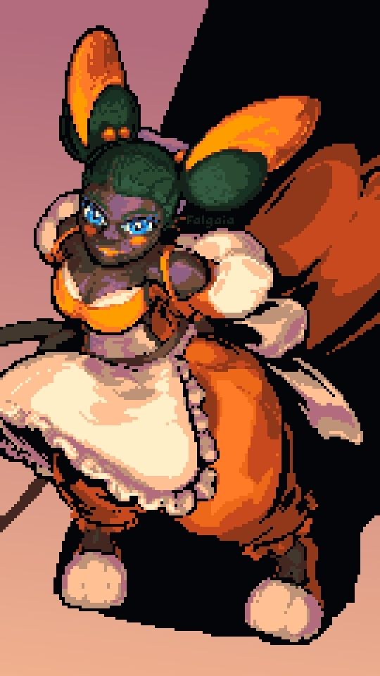 Alolan Raichu Magical Girl (Mew Magical Girl transformed)