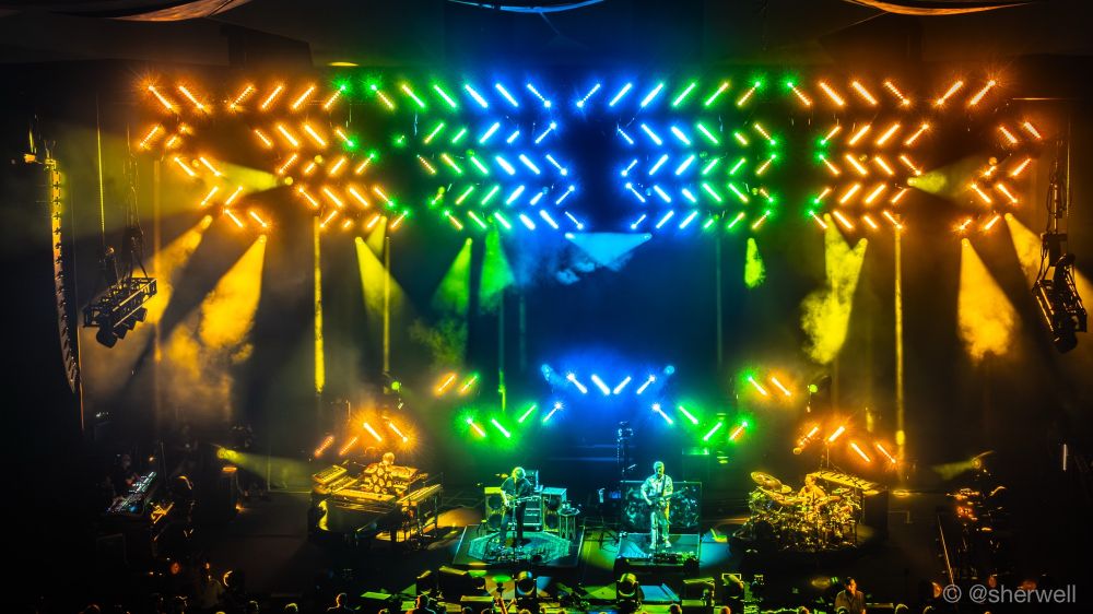 Lights at Phish show