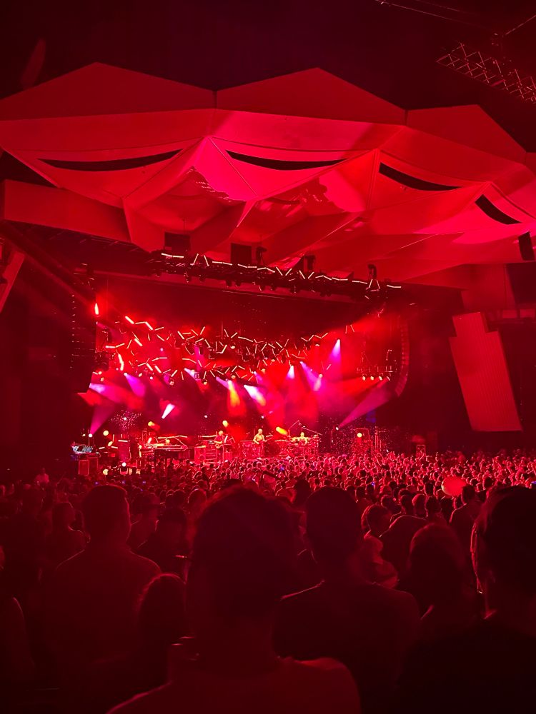 Lights at Phish show