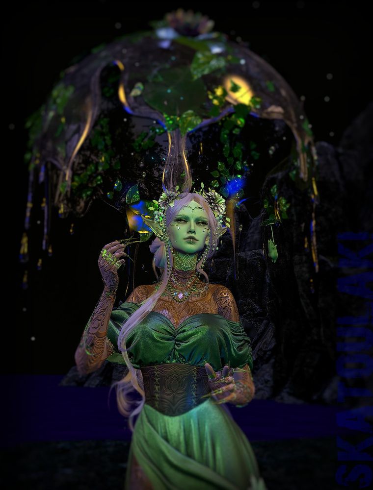 Second Life avatar - elf