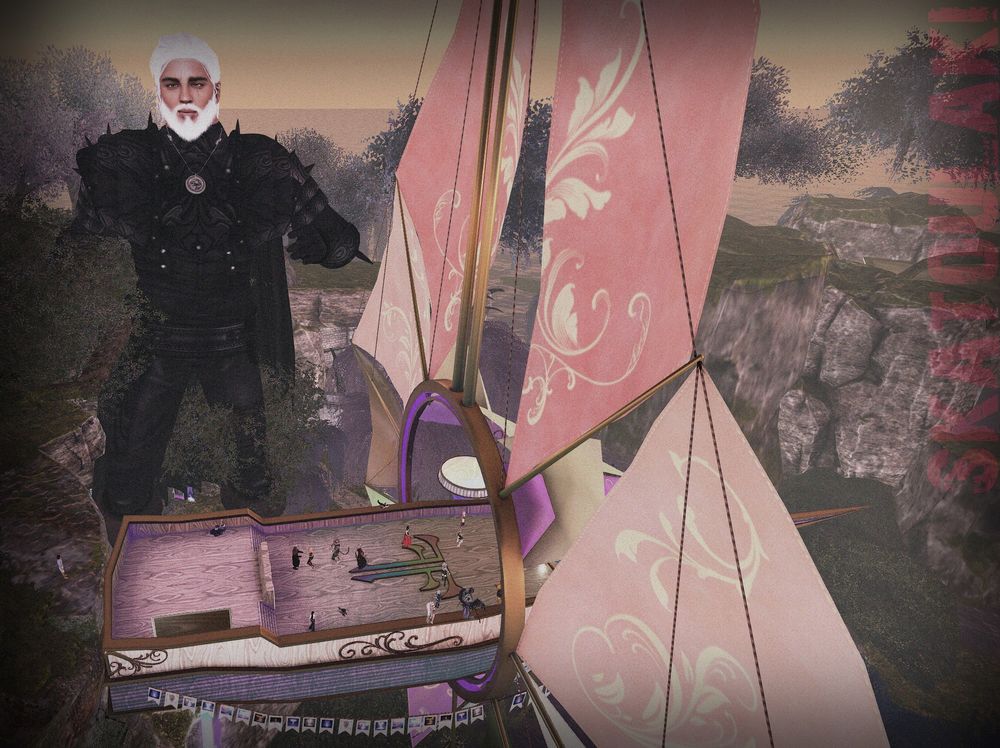 There are giants among us! Fantasy Faire, Second Life
