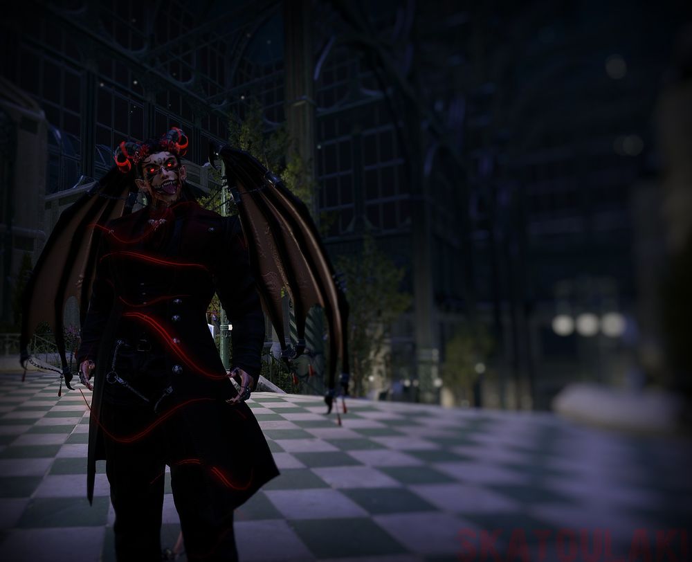 Demon avatar, Fantasy Faire, Second Life