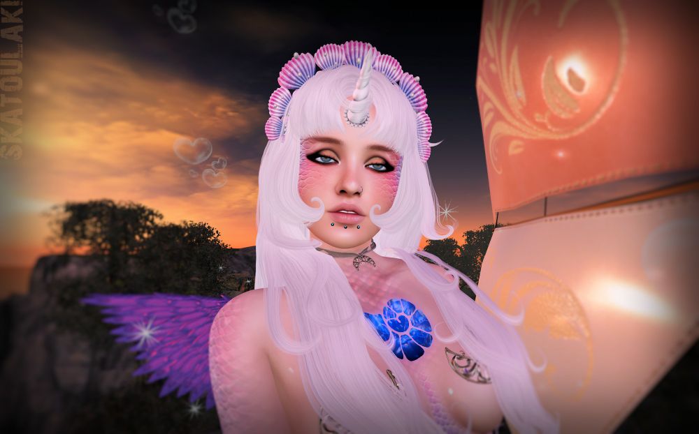 Beautiful Mermaid, Fantasy Faire, Second Life