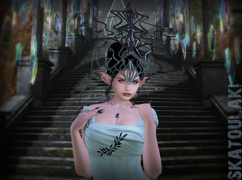 Elfin avatar in Second Life