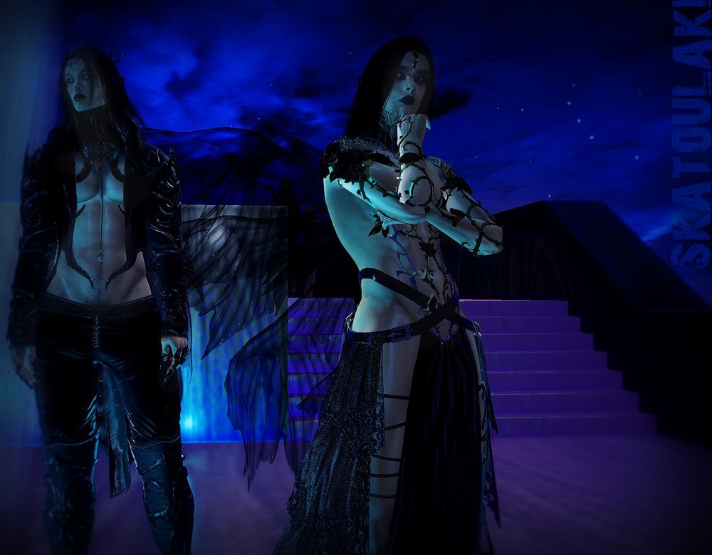 Second Life avatars