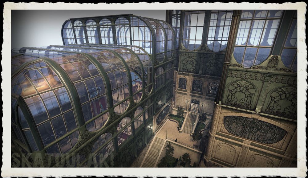 Galerie Gaillard sim for Fantasy Faire in Second Life