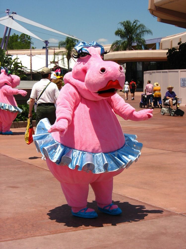Hippo ballerina costume