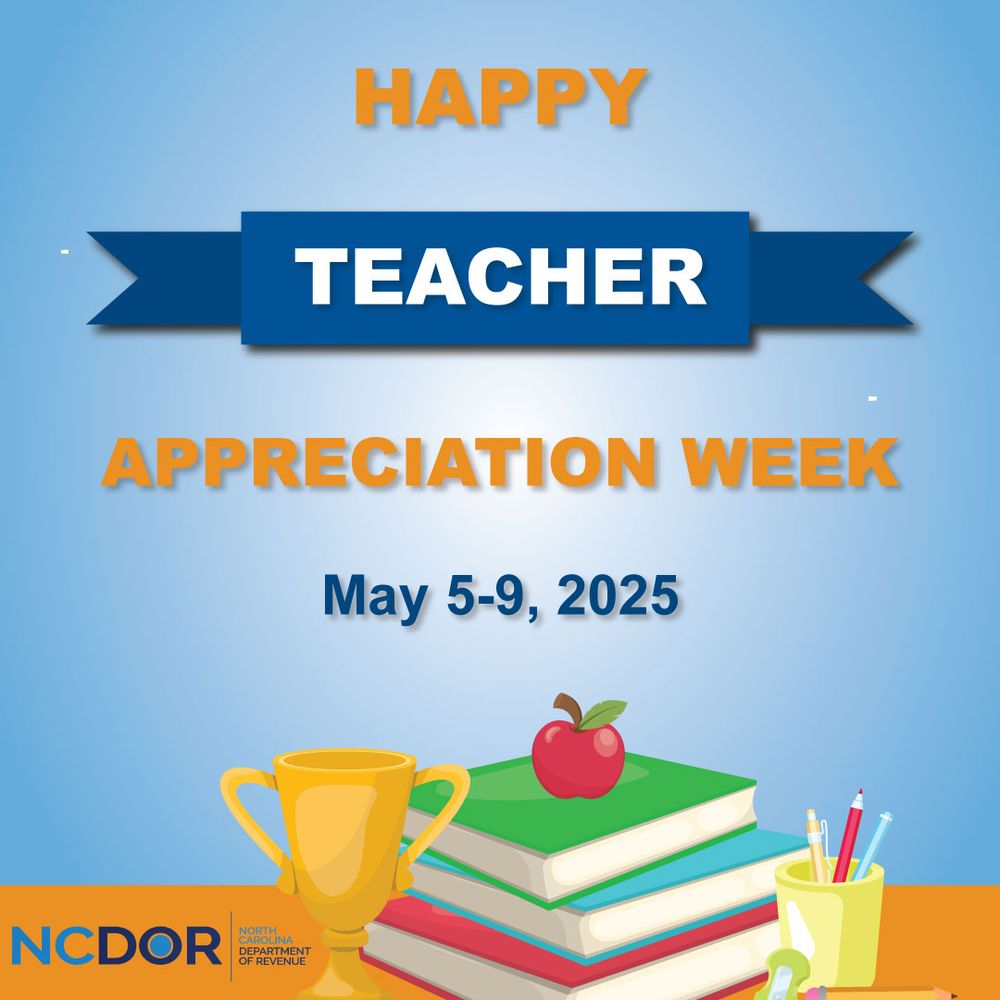 Happy Teacher Appreciation Week. May5-9, 2025