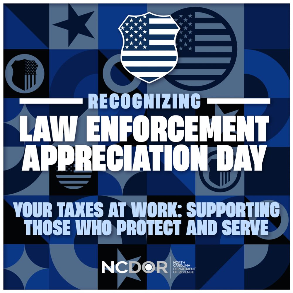 Recognizing Law Enforcement Appreciation Day. Your taxes at work: Supporting those who protect and serve.