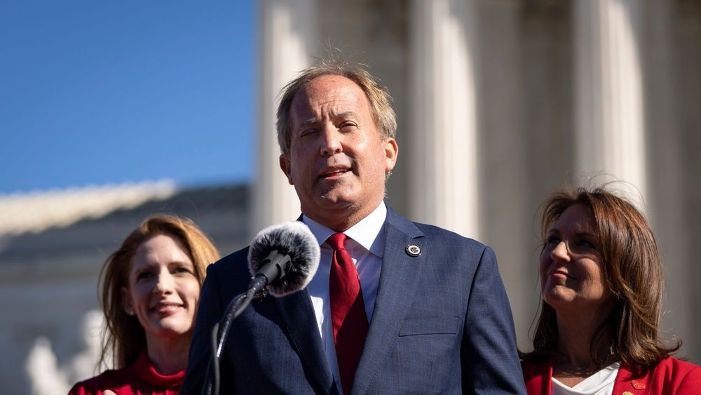 Ken Paxton’s wife has said she’s filing for divorce on “biblical grounds.”