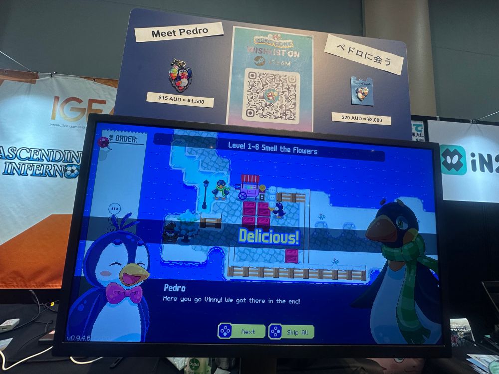 Snow Cone, a game at BitSummit 