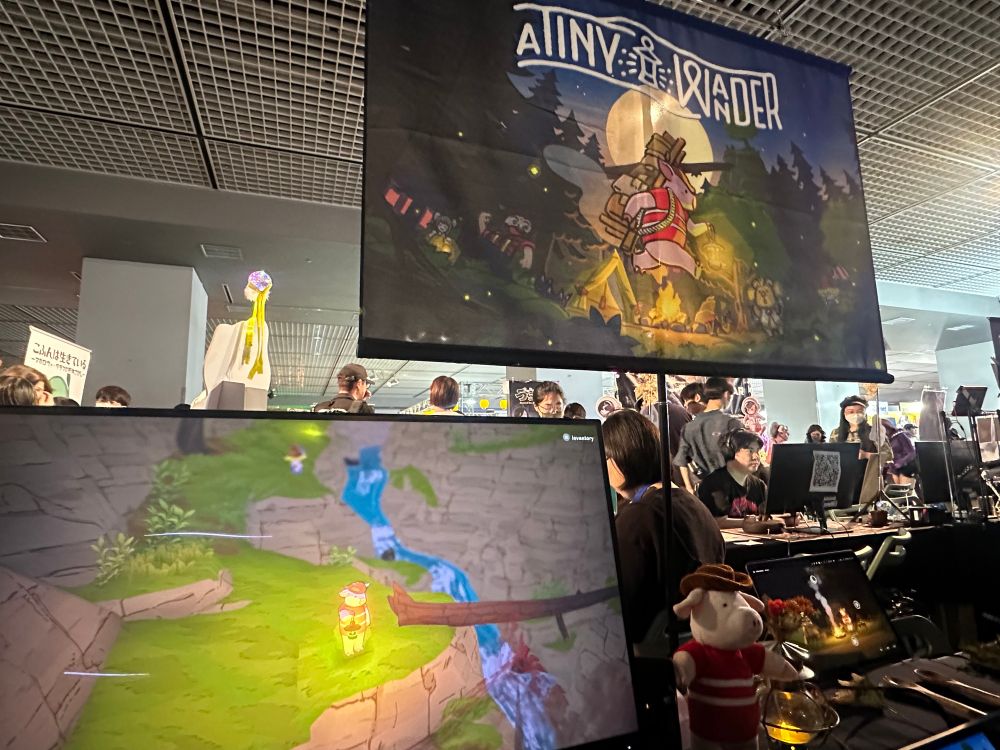 A Tiny Wander, a game at BitSummit