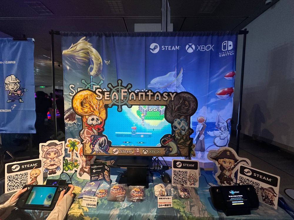Sea Fantasy, a game at BitSummit