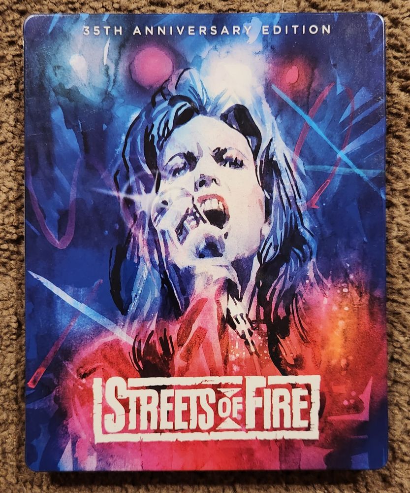 Streets of Fire Steelbook (front)