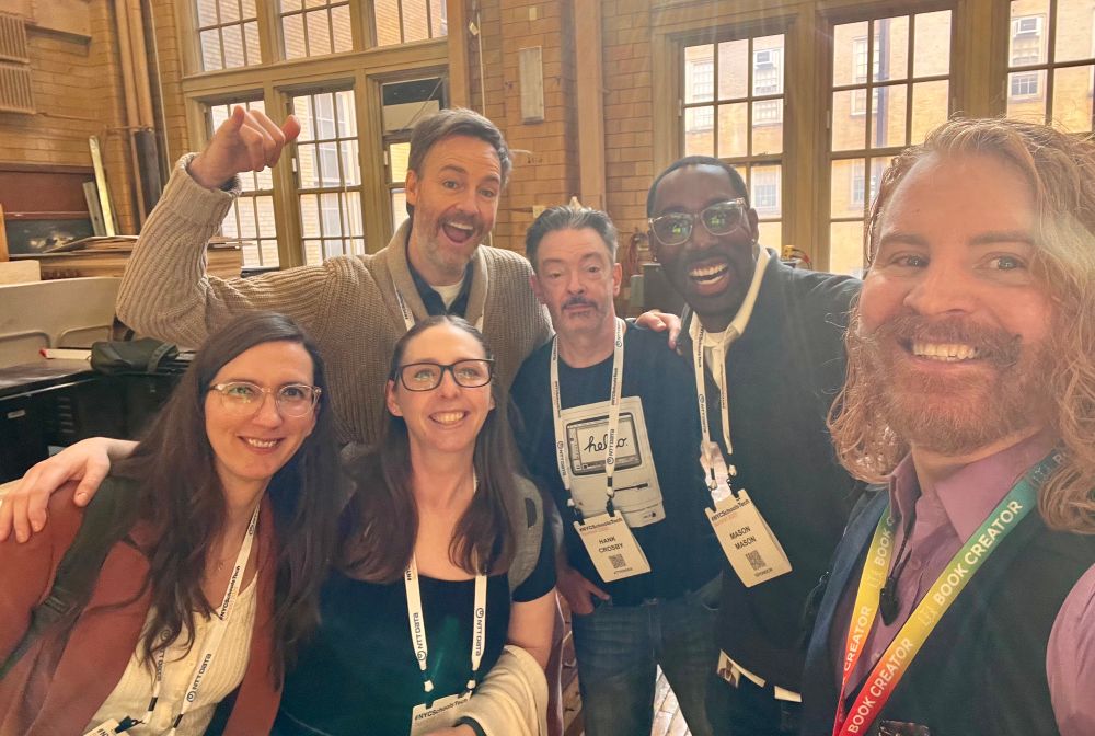 6 adults smiling