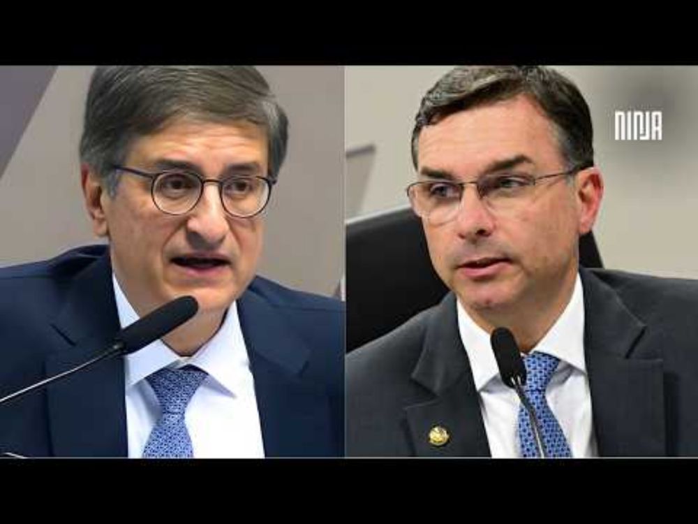 💥Gonet afunda Flávio Bolsonaro com resposta afiada provando independência da PGR em sabatina 💥