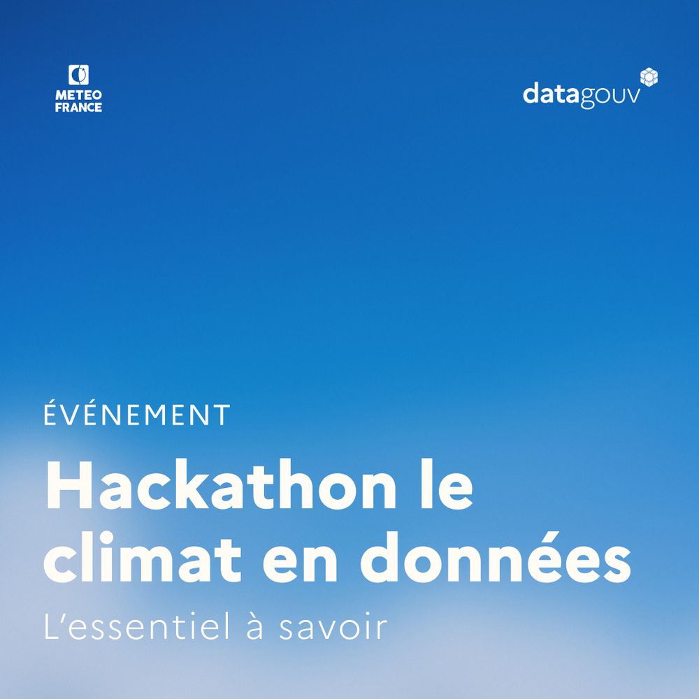 Evénement
Hackathon le climat en données
L'essentiel à savoir